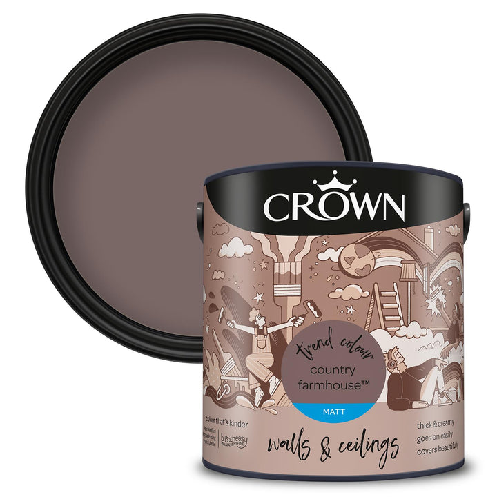 Crown Walls And Ceilings Matt 2.5L