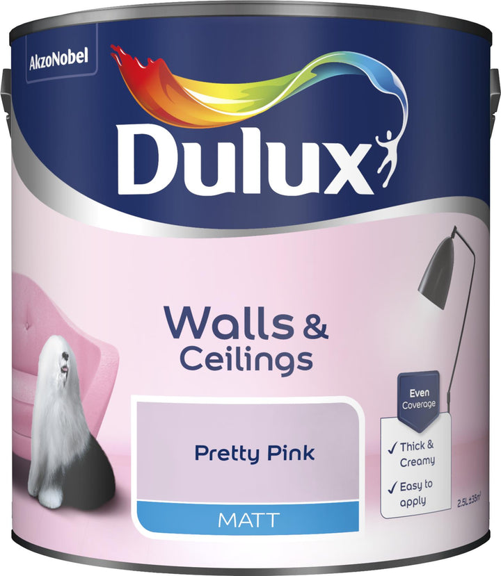 Dulux Matt and Silk Emulsions 2.5L