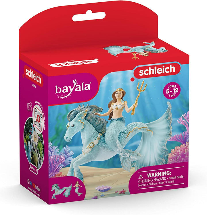 Schleich Mermaid Eyela on underwater horse