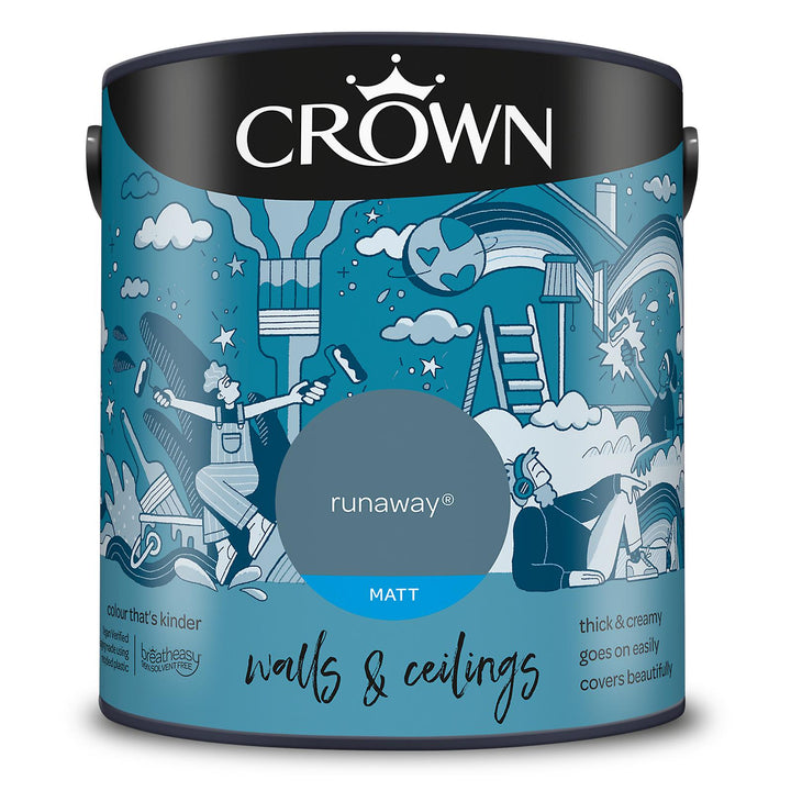 Crown Walls And Ceilings Matt 2.5L