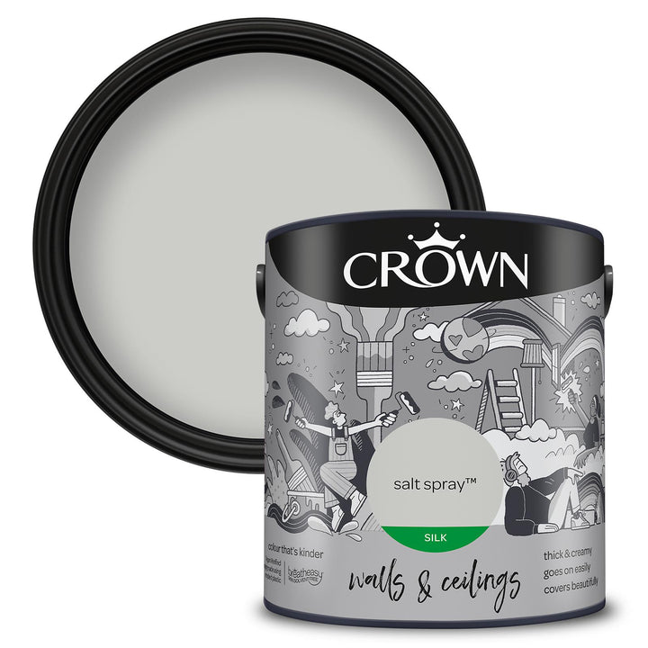 Crown Walls And Ceilings Silk 2.5L