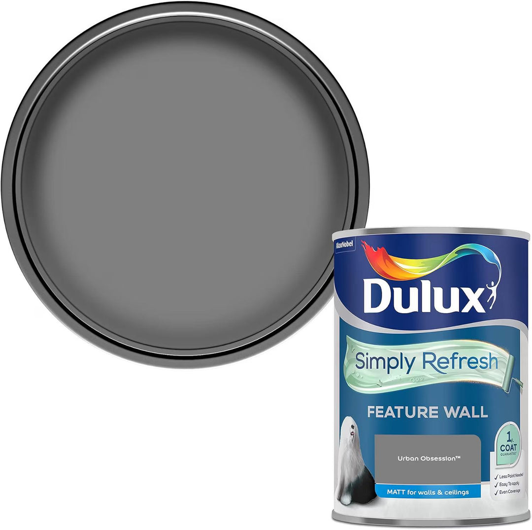 Dulux Simply Refresh Feature Wall Matt Emulsion Paint 1.25L