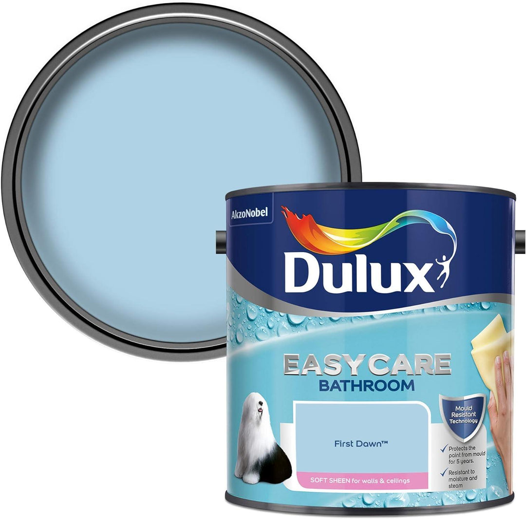 Dulux Easycare Bathroom Soft Sheen 2.5L Assorted