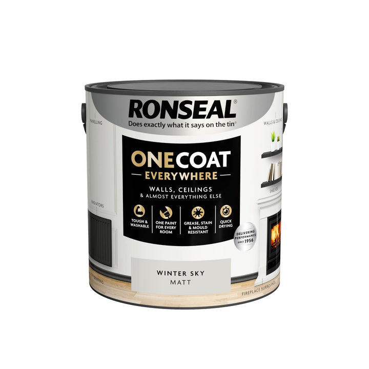 Ronseal One Coat Everywhere Matt Paint 2.5L