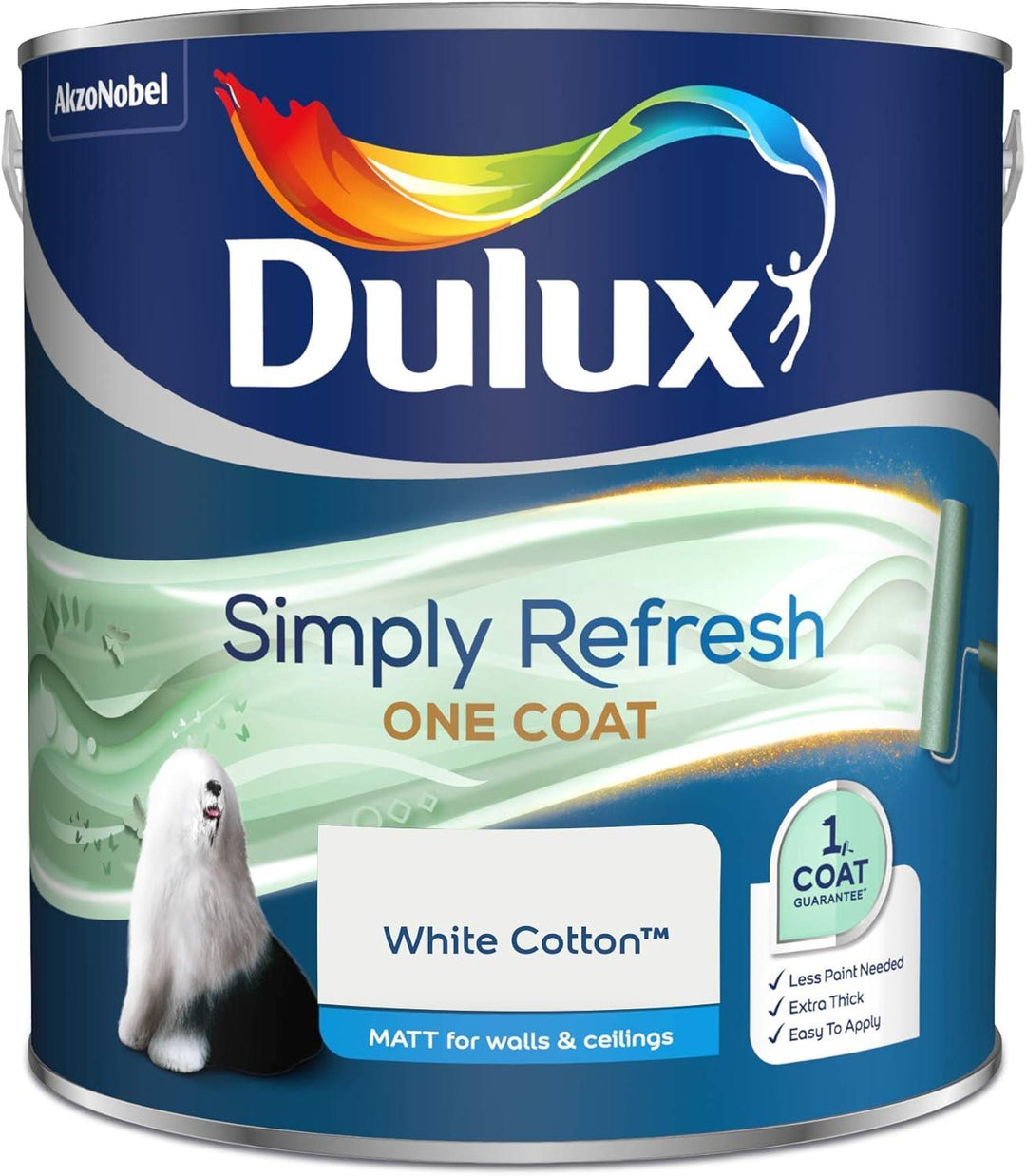 Dulux Simply Refresh Matt Emulsion Paint-2.5L