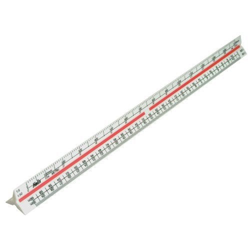 Helix Triangular Scale Ruler 300MM/30CM