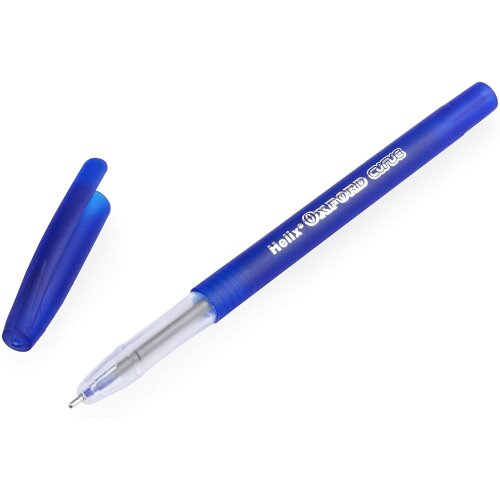 Oxford Curve Pens Blue 50 Pack