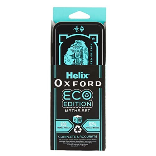 Helix Oxford Eco Maths Set  Blue