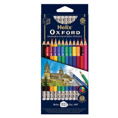 Helix Oxford Colouring Pencils Packs