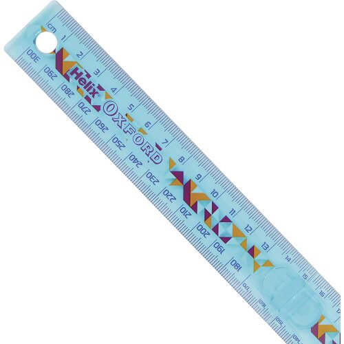 Helix Oxford Geo Folding 30cm Ruler