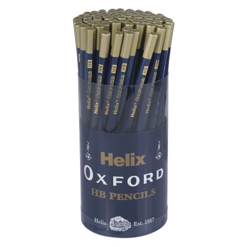 Helix Oxford HB Pencils P60172 Dome Dipped 72 Pack