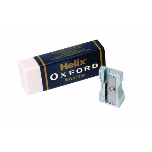 Helix Oxford Eraser & Sharpener