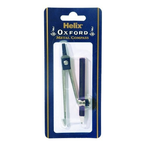 Helix Oxford Metal Compass & Pencil