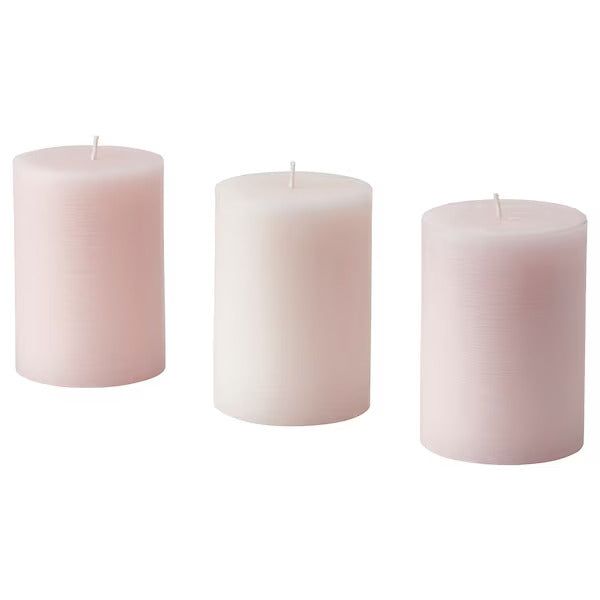 Ikea Scented Pillar Candle 30 Hr 3 Pack