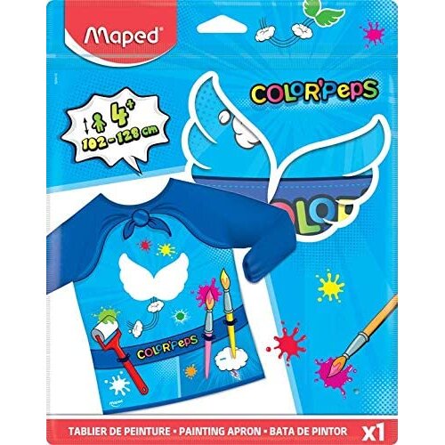 Maped Color'Peps Superhero Painting Apron Age 4+