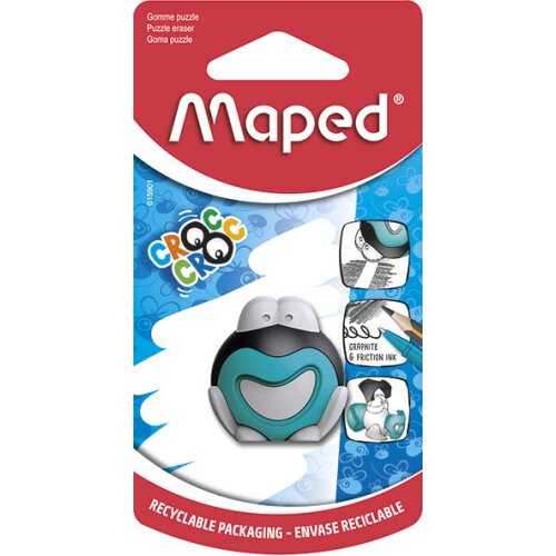 Maped Puzzle Frog Eraser