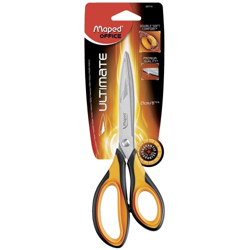 Maped Office Ultimate Asymmetrical Scissors 21cm/8inch