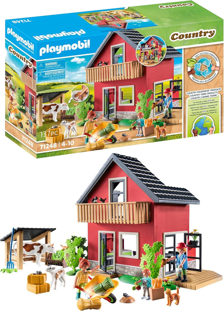 Playmobil 71248 Farmhouse with Outdoor Area