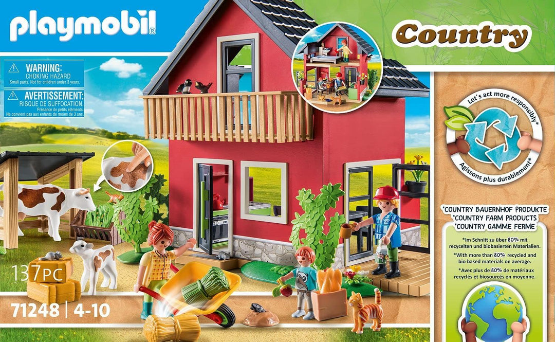 Playmobil 71248 Farmhouse with Outdoor Area