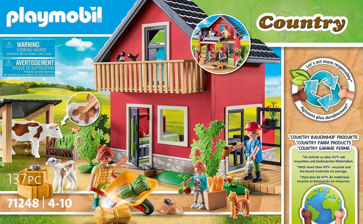 Playmobil 71248 Farmhouse with Outdoor Area