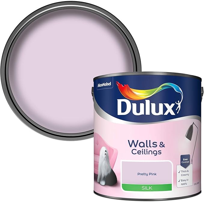 Dulux Matt and Silk Emulsion Paint 2.5L