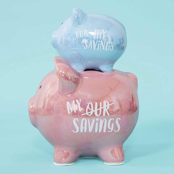 Pennies & Dreams Ceramic Piggy Bank