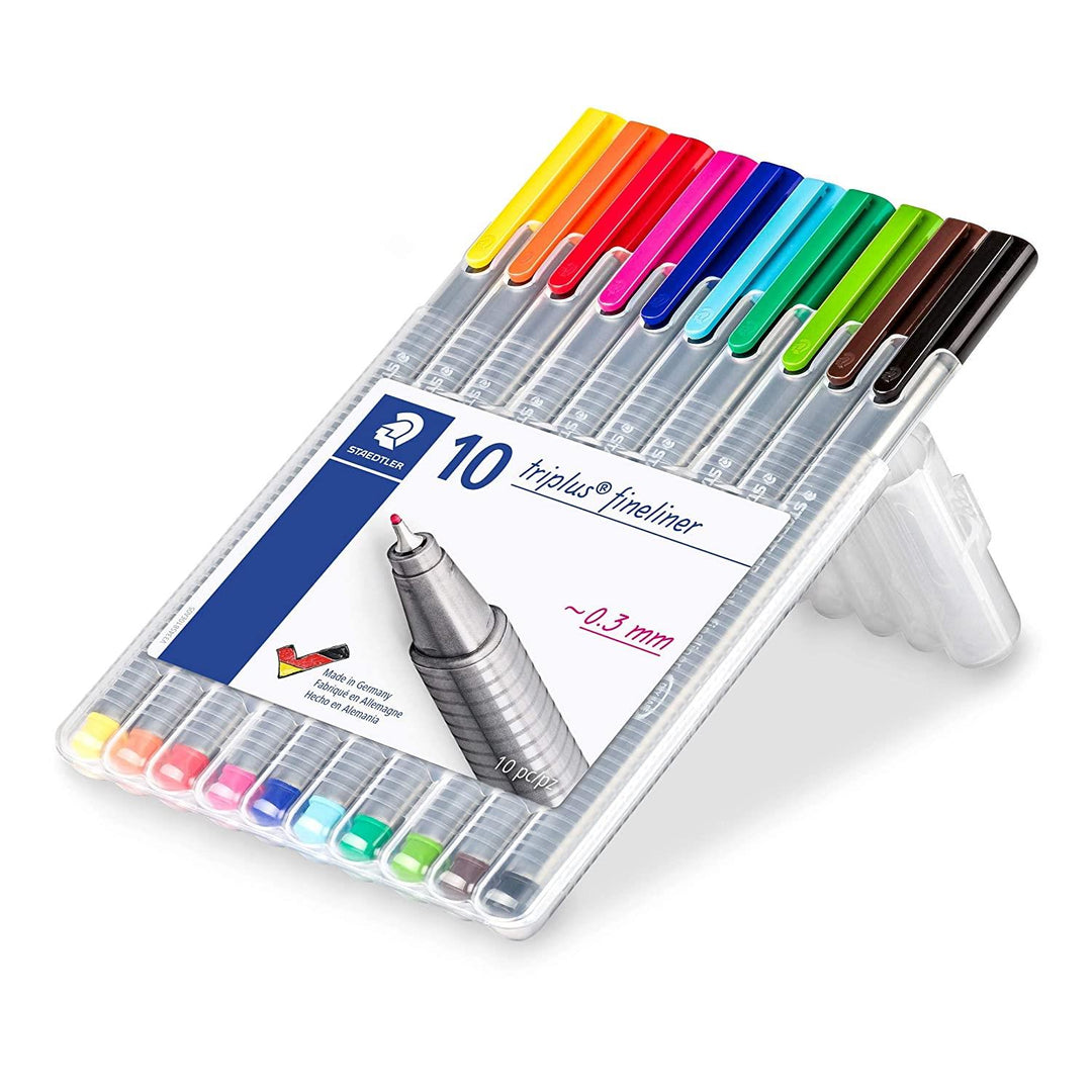 Staedtler 0.3 mm Triplus Fineliner Pens Assorted Colours