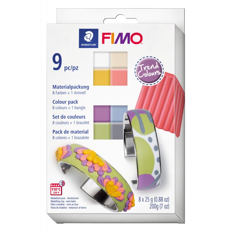 Fimo Soft Trend Pack 8 Pieces & Bangle