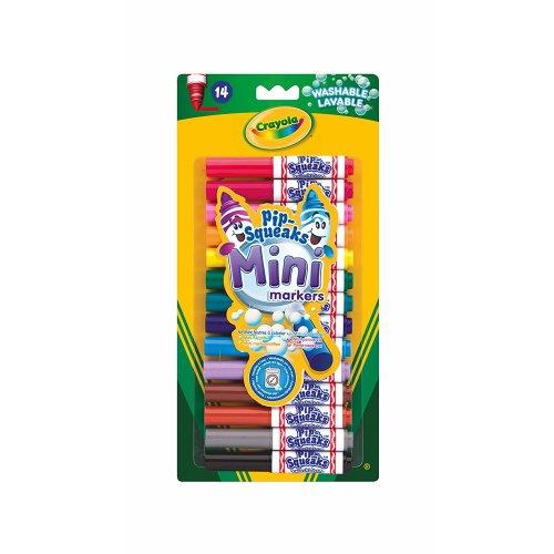 Crayola Pip Squeaks Washable Felt Tip Colouring Pens 7 Or 14 Mini Markers