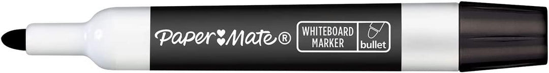 Papermate Black Drywipe Whiteboard Markers 4 Pack