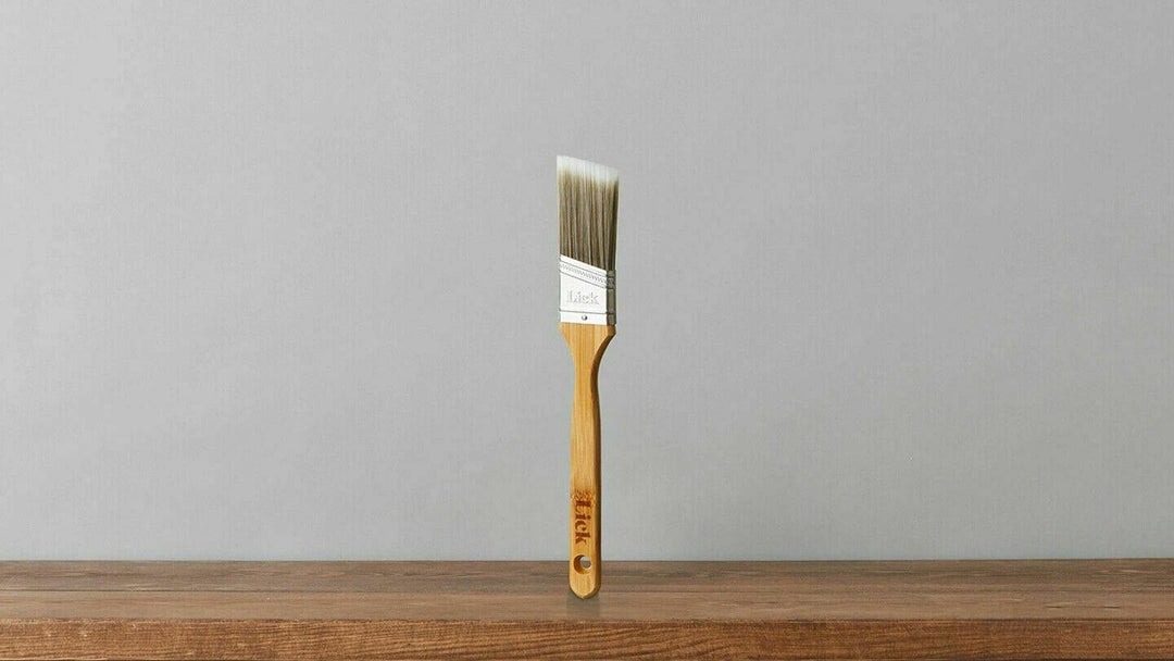 Lick Pro Angle Sash Eco Bamboo Handle Paint Brush 1.5"