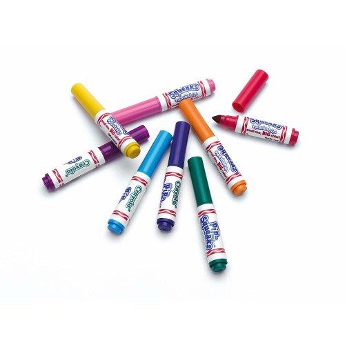 Crayola Pip Squeaks Washable Felt Tip Colouring Pens 7 Or 14 Mini Markers -  7