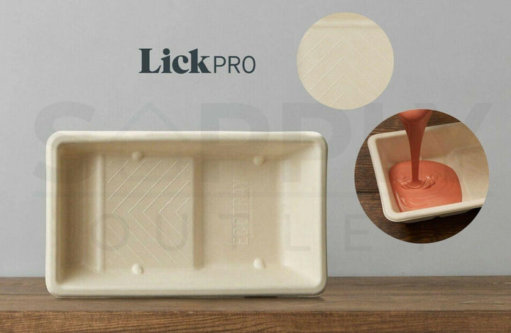 Lick Pro Bio-Degradable Sugar Cane Paint Tray