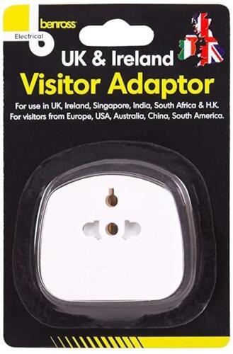 3Pin Universal Plug Travel Adaptor to UK-USA AUS AU US to uk New Visitor Adaptor