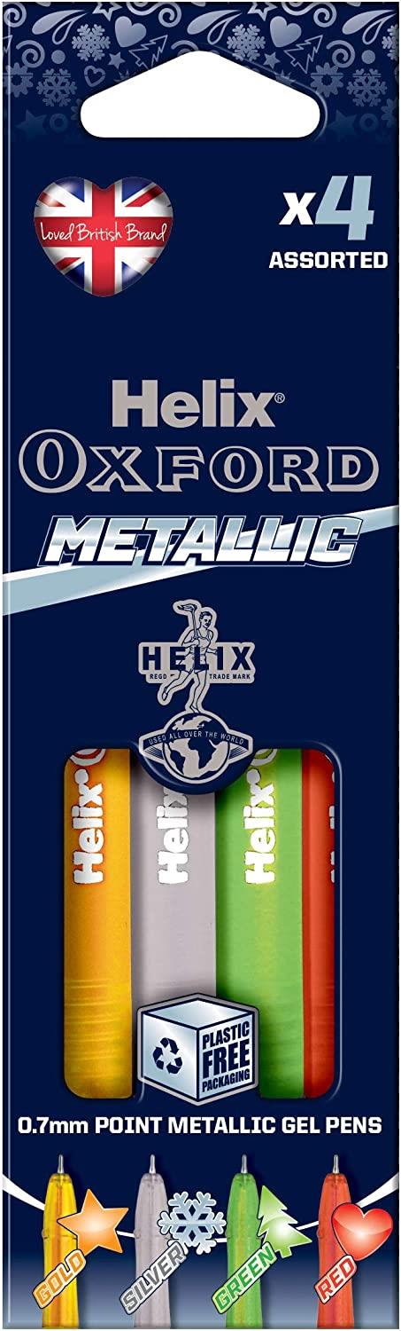 Oxford Metallic Pens 4 Pack