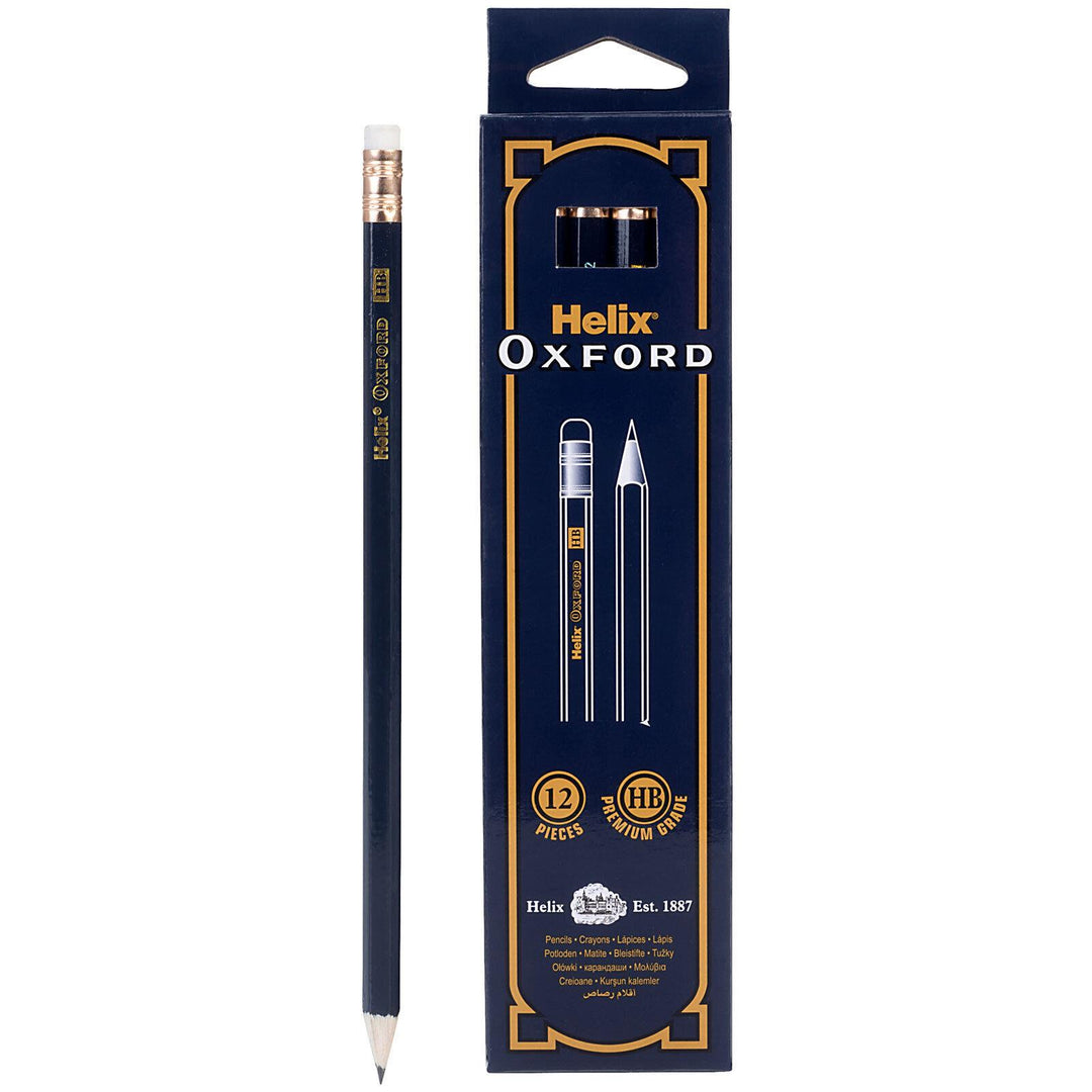 Helix Oxford HB Pencils P35010 12 Pack