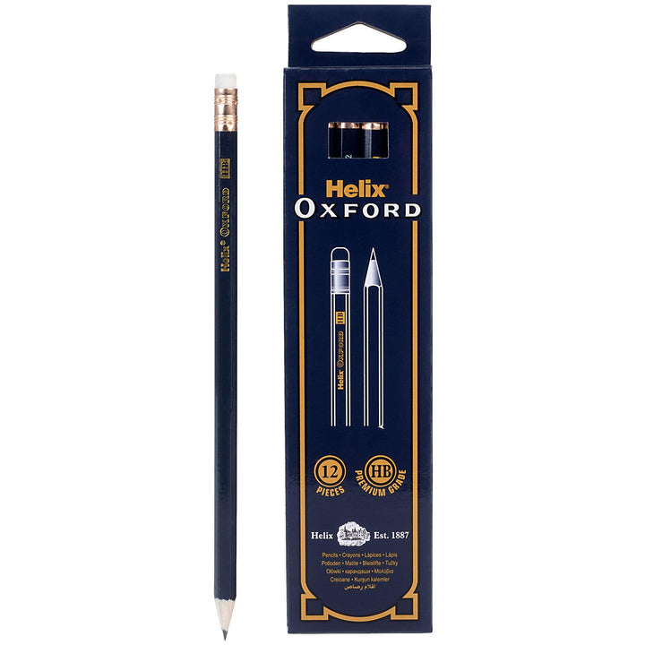 Helix Oxford HB Pencils P35010 12 Pack