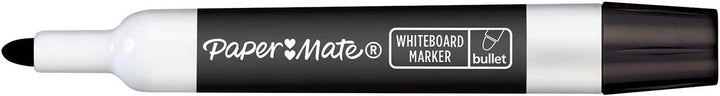 Papermate Black Drywipe Whiteboard Markers 10 Pack