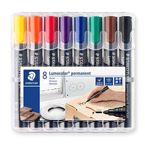 Staedtler Lumocolor Bullet Tip Permanent Markers