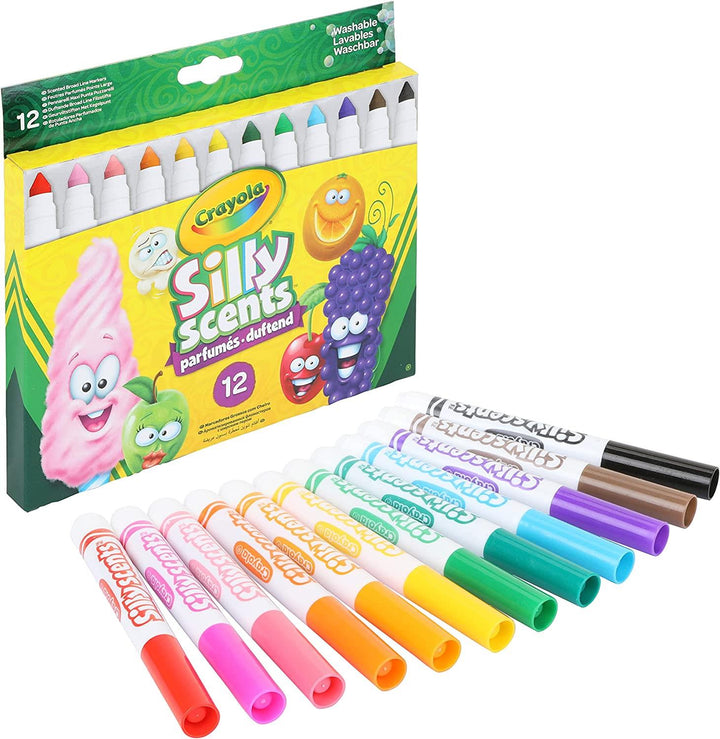 Crayola Silly Scents Broad Line Markers 12 Pack