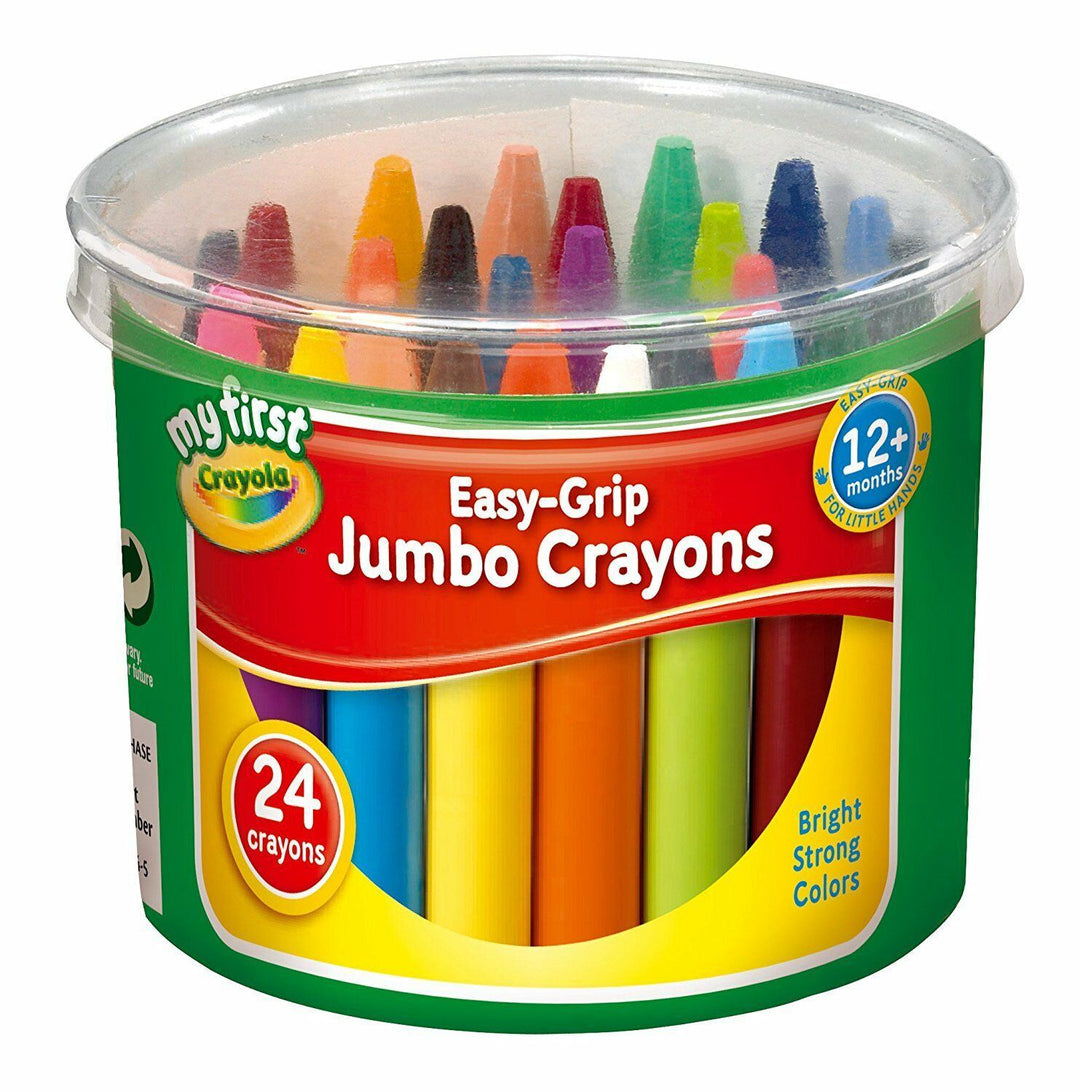 Crayola My First Easy Grip Jumbo Wax Crayons