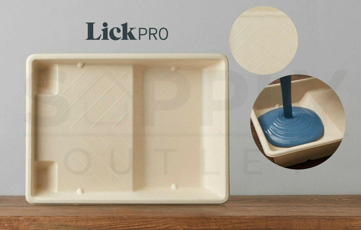 Lick Pro Bio-Degradable Sugar Cane Paint Tray