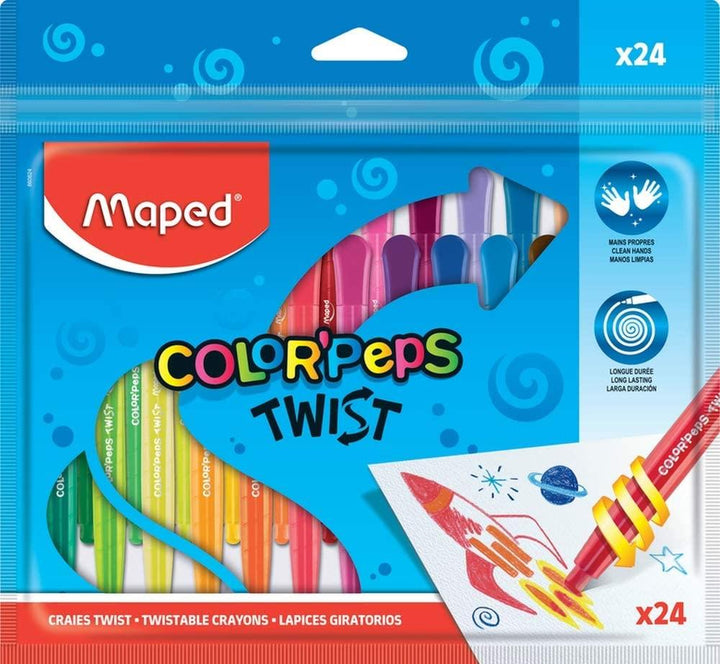 Maped Color Peps Twist Crayons