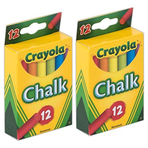 Crayola Coloured chalk 12 Pack