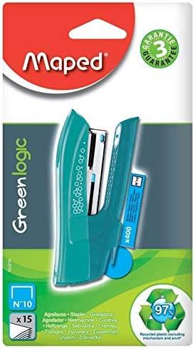 Maped Greenlogic Pocket Stapler including 400 staples