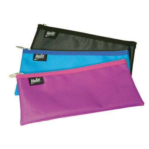 Helix Nylon Pencil Case 200x100mm (8" x4") Q65040