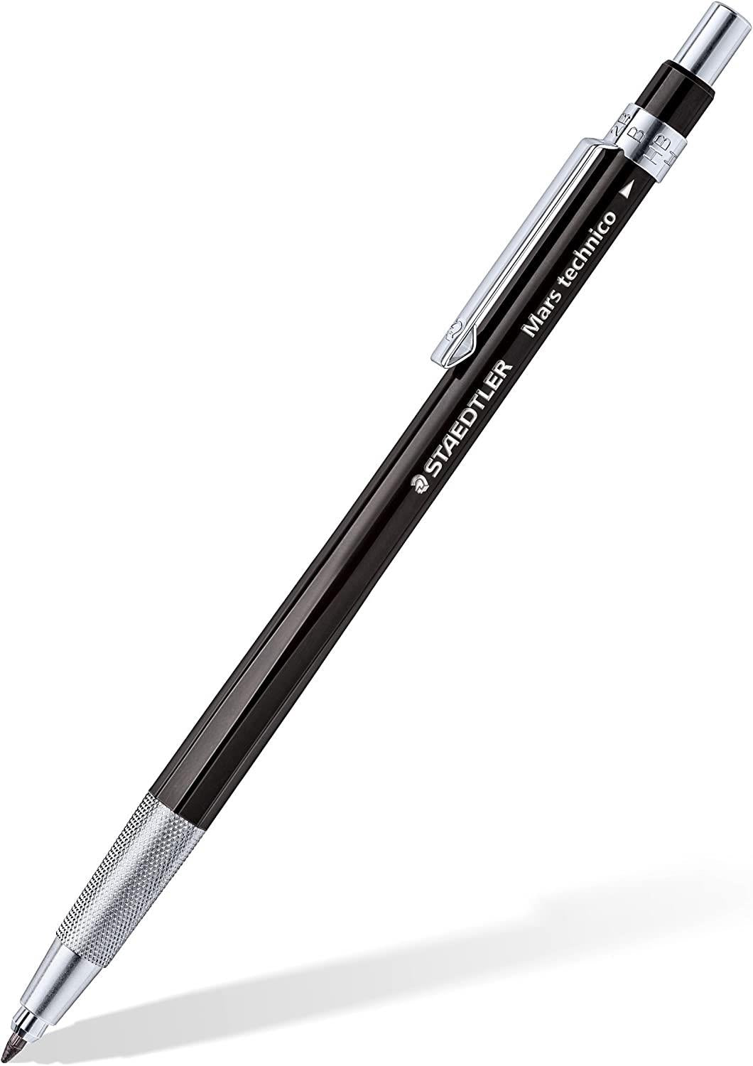 Staedtler Mars Technico Mechanical Pencil with HB Lead and Free Eraser,Black