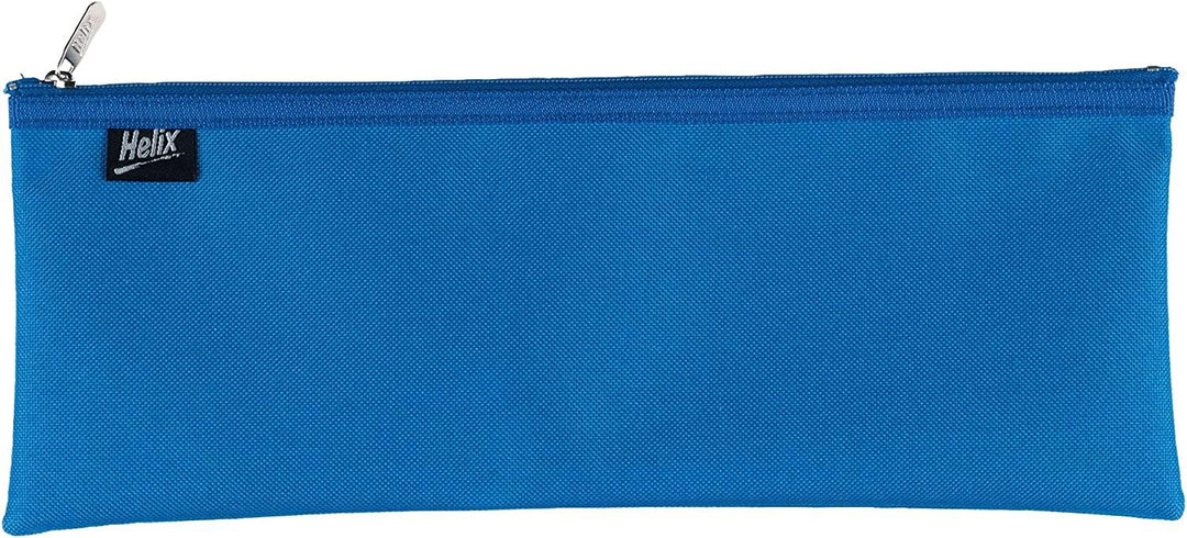 Helix Nylon Exam Pencil Case Co-ordinated  Zip 330 X 125mm