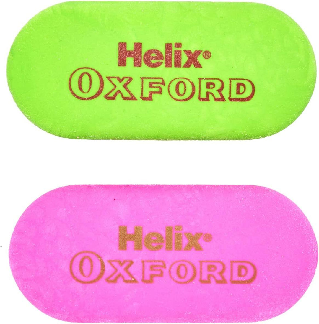 Oxford Clash Twin Pack Of Erasers