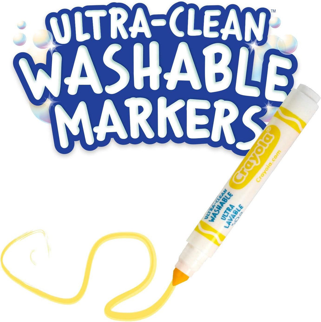 Crayola Washable Markers Broad Line 8 Pack